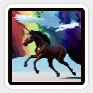 Majestic and Mysterious: Unraveling the Enigma of the Unicorn Artwork Sticker